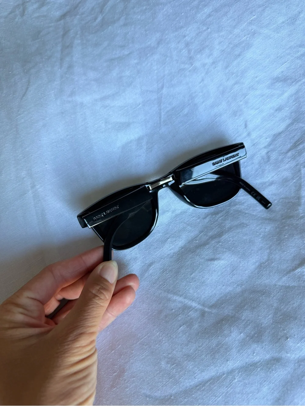 Saint Laurent Black Square Sunglasses